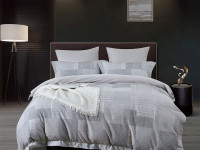 Постельное белье из фланели ASABELLA Сепия 50х70 (2шт) и 70х70 (2шт) евро