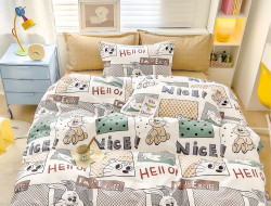 Постельное белье из твил-сатина TANGO exited 70х70 (2шт) 1,5-спальное