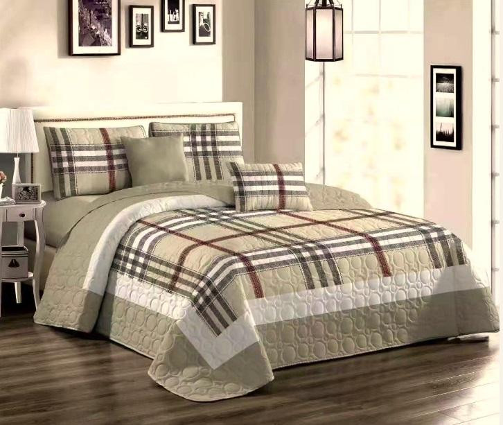 Покрывало с наволочками из полиэстера TANGO PATCHWORK PW-77 230х250