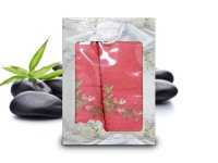 Набор махровых полотенец CEYLINS 8061-03 50х90 (1шт) и 70х140 (1шт)