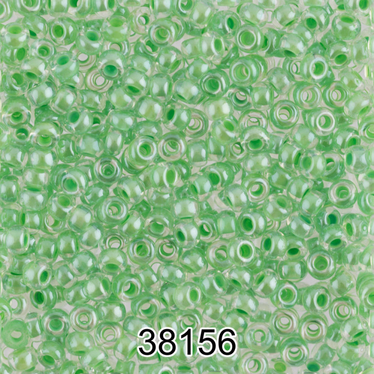 Бисер PRECIOSA (Чехия) круглый 1 10/0 2.3 мм 500 гр 38156 (Ф512) светло-бирюзовый