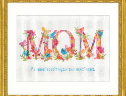 Набор для вышивания DIMENSIONS 70-65180 Мама 12,5x17,7 см