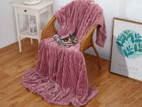 Плед из велсофта АЛЬВИТЕК SOFT PLUSH ORRIZONTE 012 200х220