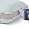 Подушка из серого гусиного пуха со вставкой Memory Foam BELPOL GALAXY SEA 50х70х4 упругая