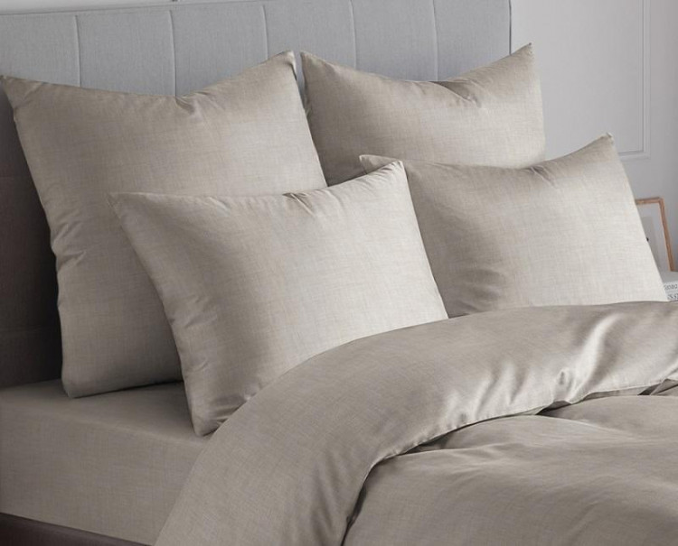 Комплект наволочек из хлопка, вискозы и льна SAILID NATURAL TOUCH LC-9-50х70 бежевая 50х70 (2 шт)