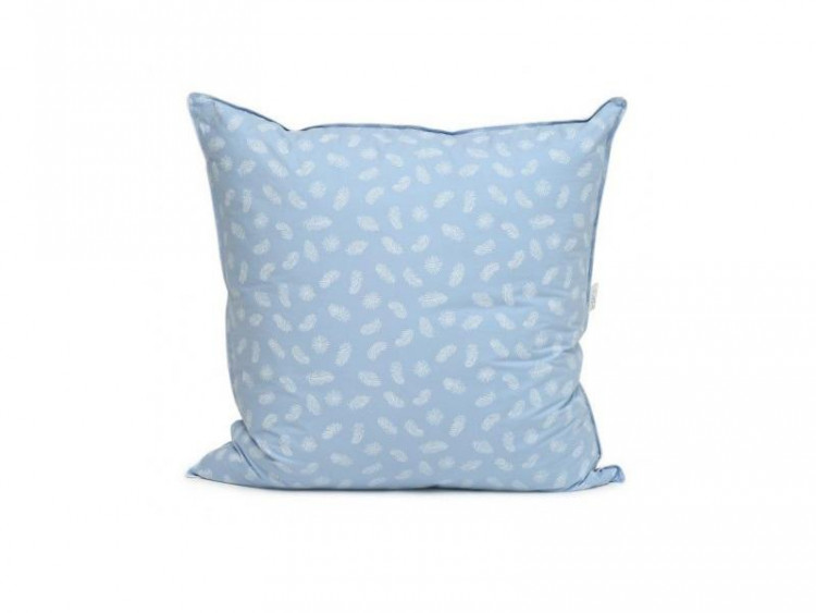 Подушка из серого гусиного пуха и пера BELPOL КОМФОРТ перо 70х70 упругая