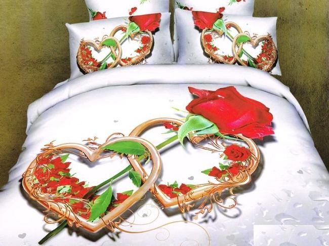 Постельное белье из сатина TANGO TS-67A-50 50х70 (2шт) 1,5-спальное