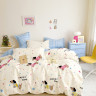 Постельное белье из твил-сатина TANGO happy dog 50х70 (2шт) 1,5-спальное