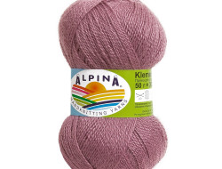 Пряжа ALPINA KLEMENT №13 сиреневая 80% альпака, 20% мериносовая шерсть 4 шт х 50 гр, 300 м +/- 10 м