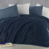 Плед из полиэстера KARVEN SUPER SOFT P944 BENZIA индиго 200х220