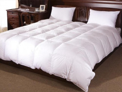 Одеяло пуховое в сатине кассетное Легкие Сны ЛОРЕТТА 110х140 легкое