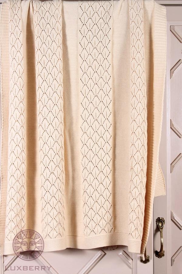 Плед детский LUXBERRY IMPERIO 283 кремовый 100х150