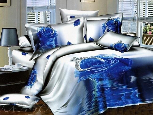 Постельное белье из сатина TANGO TS-49A 50х70 (1шт) и 70х70 (1шт) 1,5-спальное