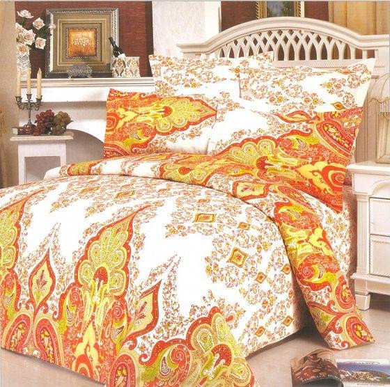 Постельное белье из сатина печатного САЙЛИД B-13(1) семейное