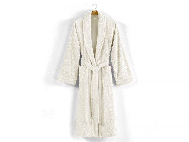 Халат махровый из хлопка CASUAL AVENUE DOWNTOWN ivory M