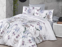 Постельное белье из ранфорса KARVEN N022 LAYLA MINK 50х70 (1шт), 70х70 (1шт) 1,5-спальное