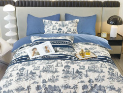 Постельное белье из сатина TANGO пейзаж 50х70 (1шт) и 70х70 (1шт) 1,5-спальное