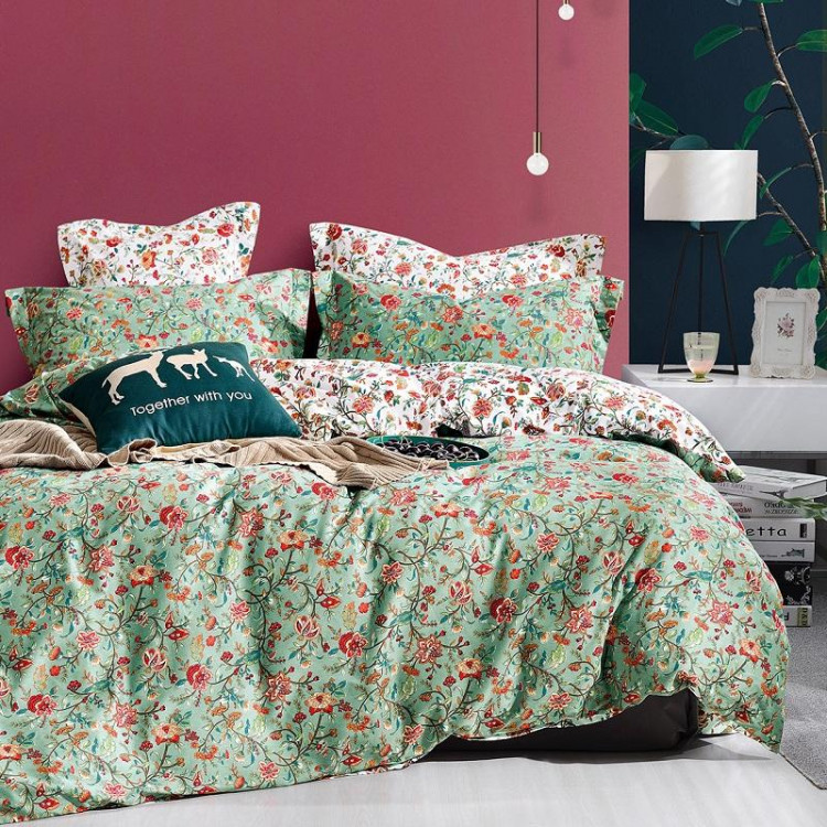 Постельное белье из сатина CRISTELLE AMANTE AM-138 евро