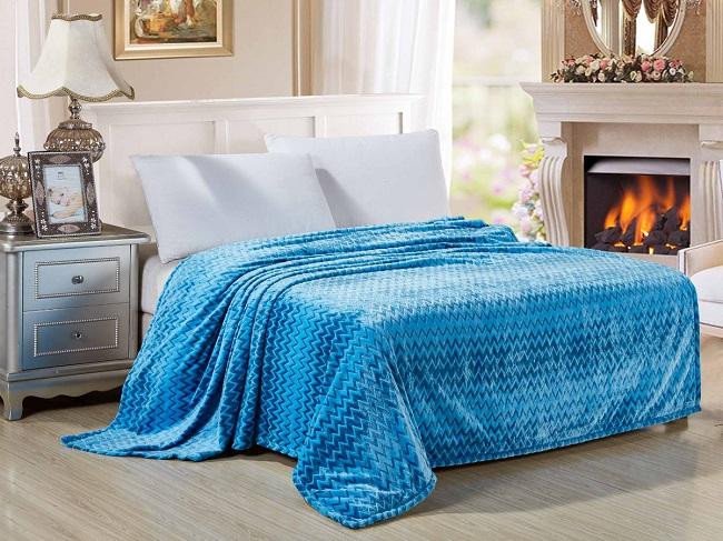 Плед велсофт CLEO ВОЛНА-009 200х220