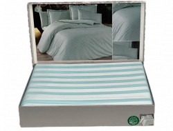 Постельное белье из бамбука KARVEN N065 BELLA бирюзовое 50х70 (4шт) евро