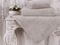 Полотенце из микрокоттона KARNA MORA кофейное 50х90