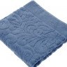 Коврик для ванной махровый из бамбука и хлопка ISSIMO VALENCIA индиго 50х80