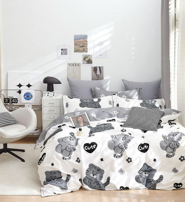 Постельное белье двухстороннее из твила в ПВХ TANGO TPIG-1668 50х70 (2шт) евро