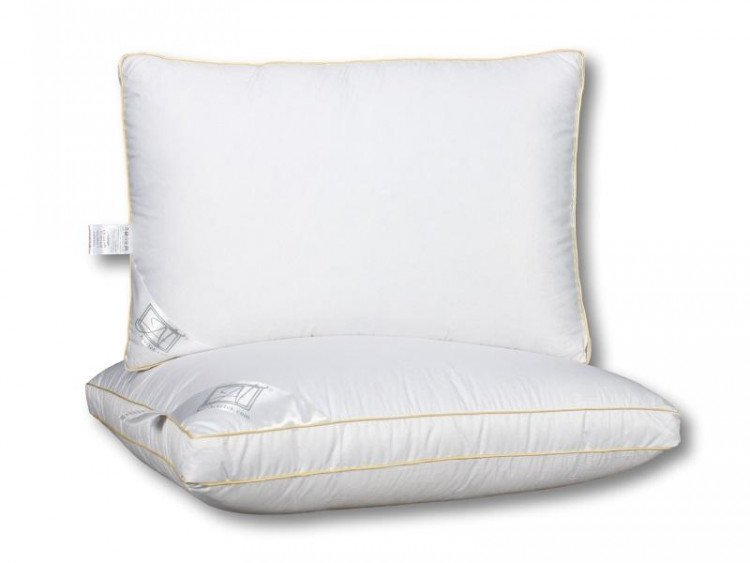 Подушка пуховая АЛЬВИТЕК ДОЛЬЧЕ-ПРЕМИУМ 65х65х5 средняя