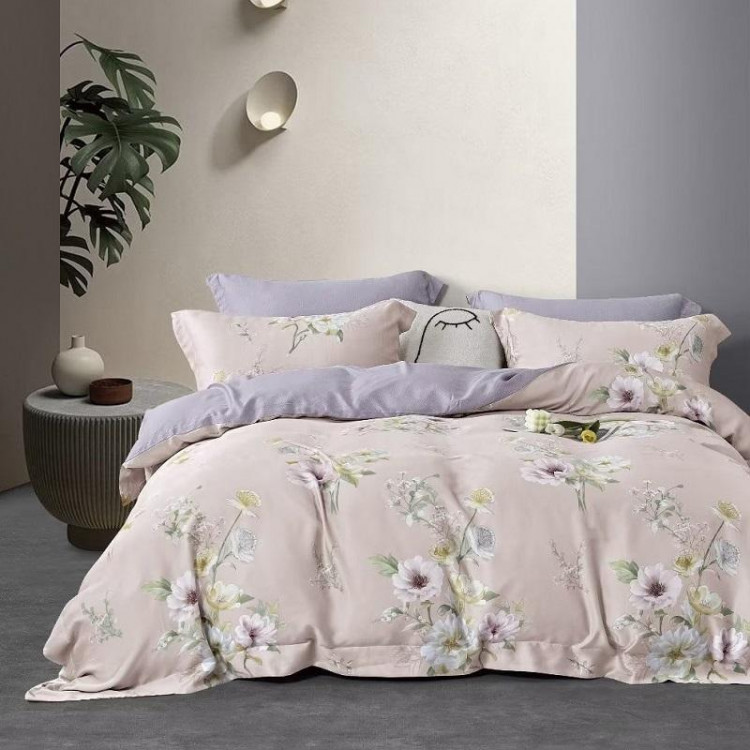 Постельное белье из тенсела TANGO TT5-132 50х70 (2шт), 70х70 (2шт) семейное