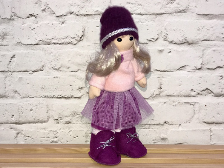 Кукла ручной работы ВИОЛЕТТА 32см