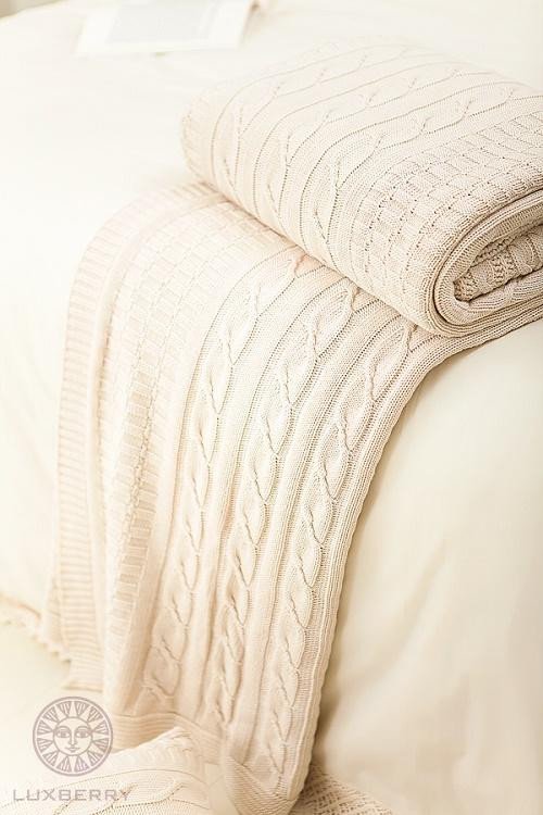 Плед LUXBERRY IMPERIO 233 экрю 150х200