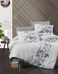 Постельное белье из ранфорса KARVEN N022 BERNISS 50х70 (1шт), 70х70 (1шт) 1,5-спальное