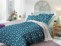 Постельное белье двухстороннее из сатина SAILID BL-28-4 семейное