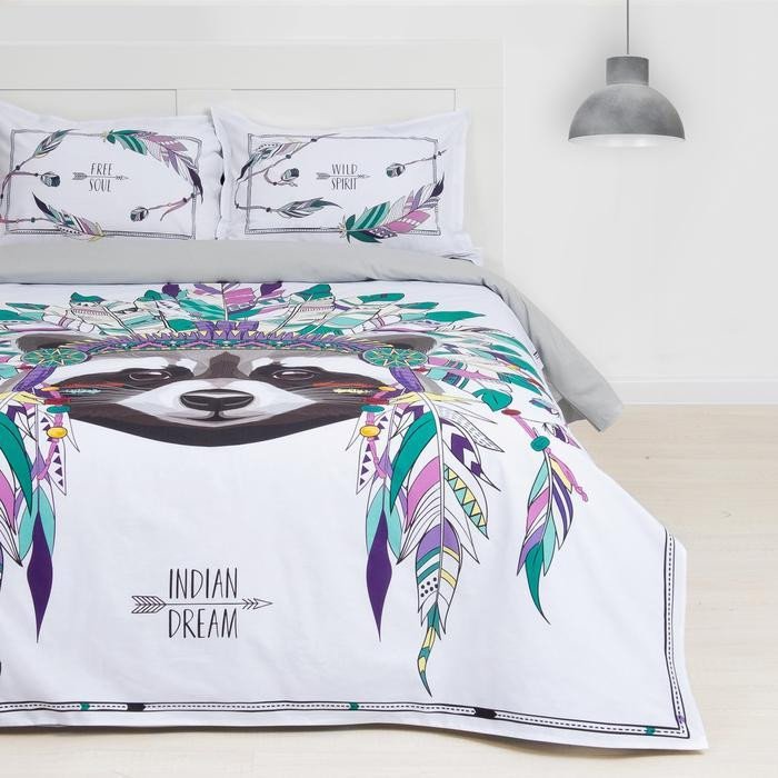 Постельное белье из ранфорса ЭТЕЛЬ INDIAN STYLE евро