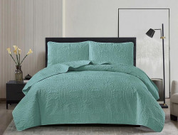 Покрывало тонкое велюровое TANGO CASABLANCA ментол 180х240