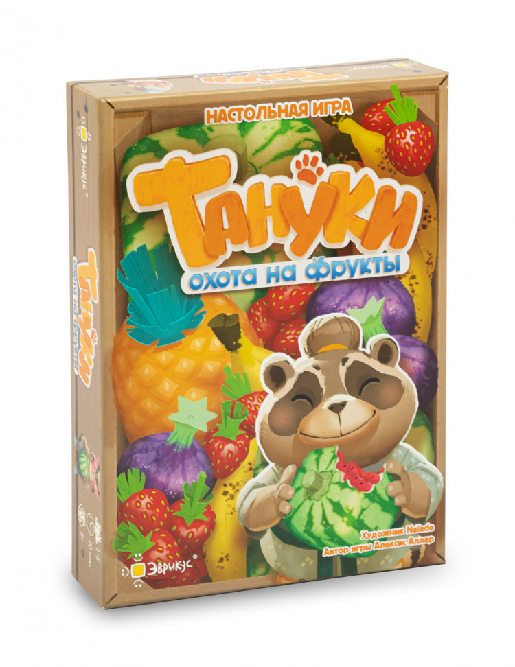 Настольная игра ЭВРИКУС Тануки. Охота на фрукты BG-11069