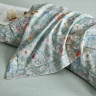 Постельное белье из фланели ASABELLA Мятная прохлада 50х70 (2шт) и 70х70 (2шт) евро