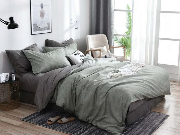 Постельное белье из микросатина TANGO DREAM FLY DF-324 50х70 (1шт), 70х70 (1шт) 1,5-спальное