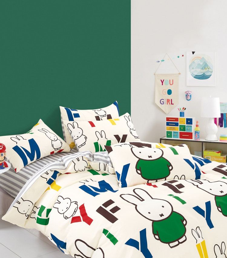 Постельное белье из твил-сатина TANGO банни 50х70 (2шт) 2-спальное