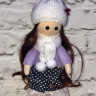 Кукла ручной работы ЗЛАТА 25см