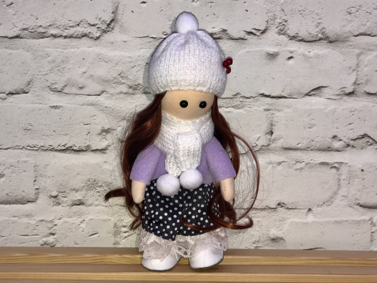 Кукла ручной работы ЗЛАТА 25см