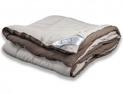 Одеяло стеганое АЛЬВИТЕК FLUFFY DREAM ОЖЛ-О-15 мокко-бежевое 140x205 легкое