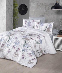 Постельное белье из ранфорса KARVEN N023 LAYLA MINK 50х70 (2шт), 70х70 (2шт) евро