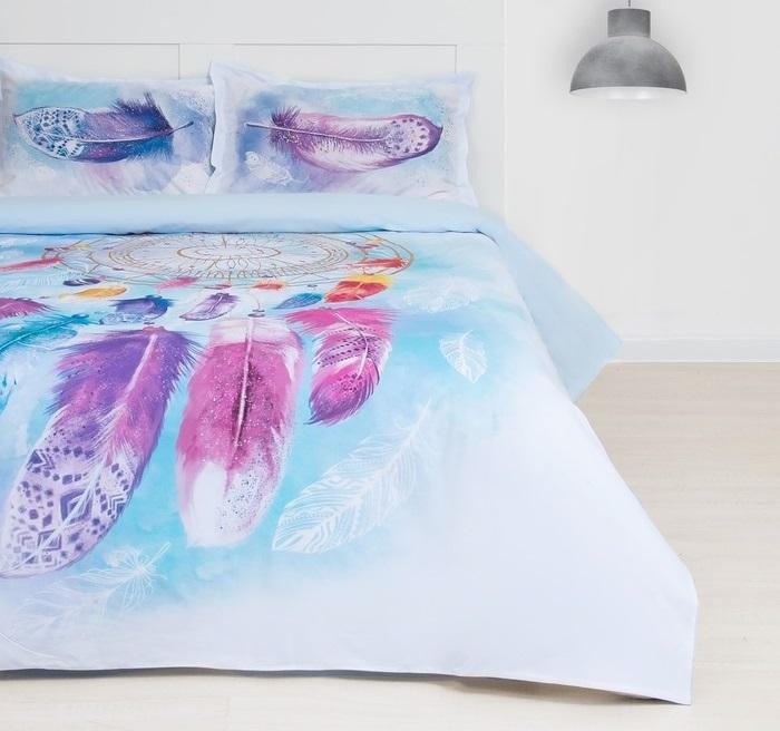 Постельное белье из ранфорса ЭТЕЛЬ ЛОВЕЦ СНОВ евро