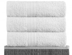 Полотенце махровое BAYRAMALY белое 70х140