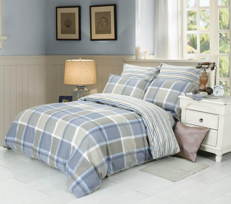 Постельное белье из сатина печатного САЙЛИД B-190 семейное