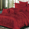 Постельное белье из жаккарда с оборкой KARVEN N008-646 50х70 (2шт), 70х70 (2шт) евро