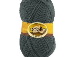Пряжа ADELIA NATALI №19 темно-серая 100% акрил, 10 шт х 50 гр, 300 м +/- 10 м