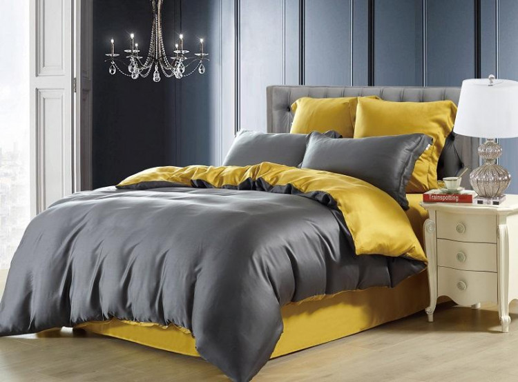 Постельное белье из тенсела двухстороннее TANGO JIU-01 50х70 (2шт), 70х70 (2шт) евро