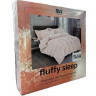 Постельное белье из жатого микросатина АЛЬВИТЕК FLUPPY SLEEP-022 бежевое 50х70 (2шт), 70х70 (2шт) евро